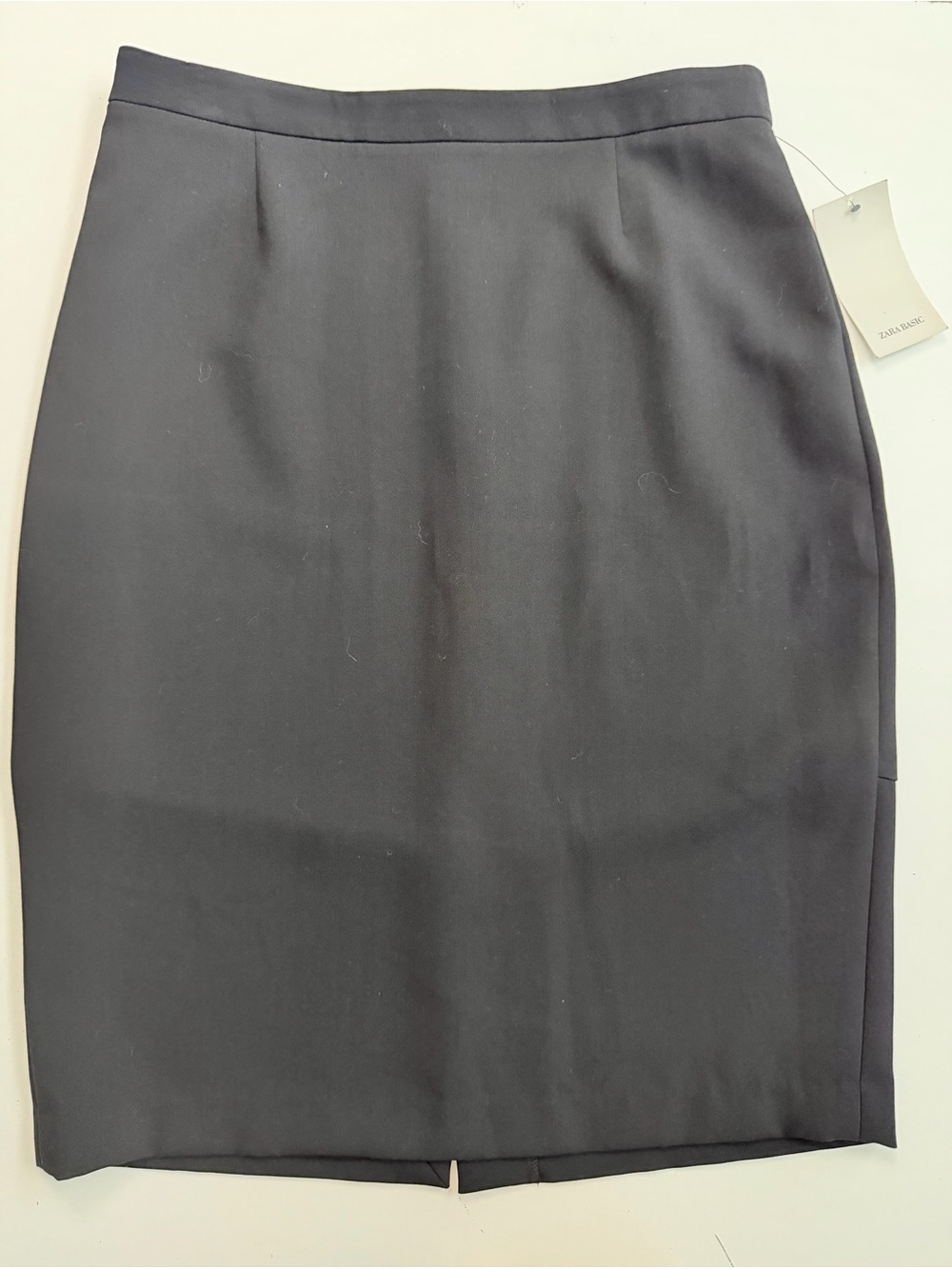 Zara Skirt Straight Classic Career Work Suit Separate Black Tie Sexy Black